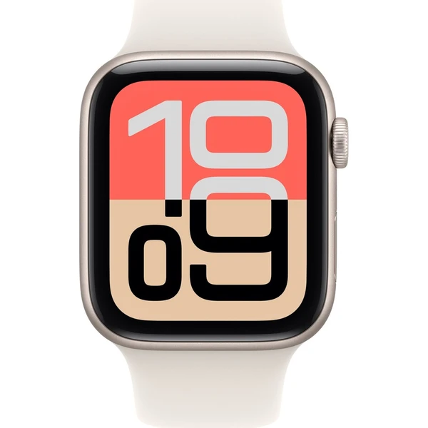 Apple Watch SE 3 (2025) Cellular 44mm Hvězdně bílý hliník s hvězdně bílým sportovním řemínkem S/M - Chytré hodinky - Obrázek 4707f919212a437584196f7be30cf605