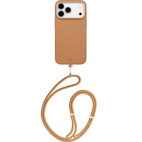 UNIQ Coehl Mirelle MagSafe kryt s poutkem iPhone 17 Pro Max Pecan Brown