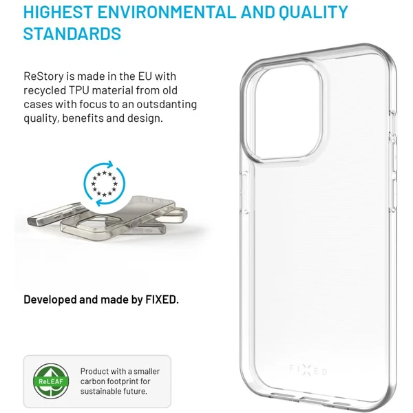 FIXED ReStory AntiUV TPU recyklovaný kryt Samsung Galaxy A35 5G čirý - Pouzdra - Obrázek 472afd29275a48a79ed55fa3194d252c