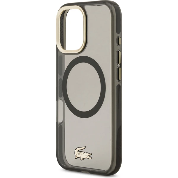 Lacoste PC/TPU Frosted Finish Gold Logo MagSafe kryt iPhone 17 černý - Pouzdra - Obrázek 4733022c9f5e4ae98cf8a6518d2243dc
