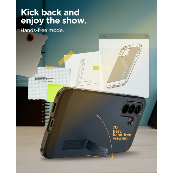 Spigen Tough Armor kryt Samsung Galaxy A57 5G metal slate - Pouzdra - Obrázek 47758009d7f5410790e15944e904b47b