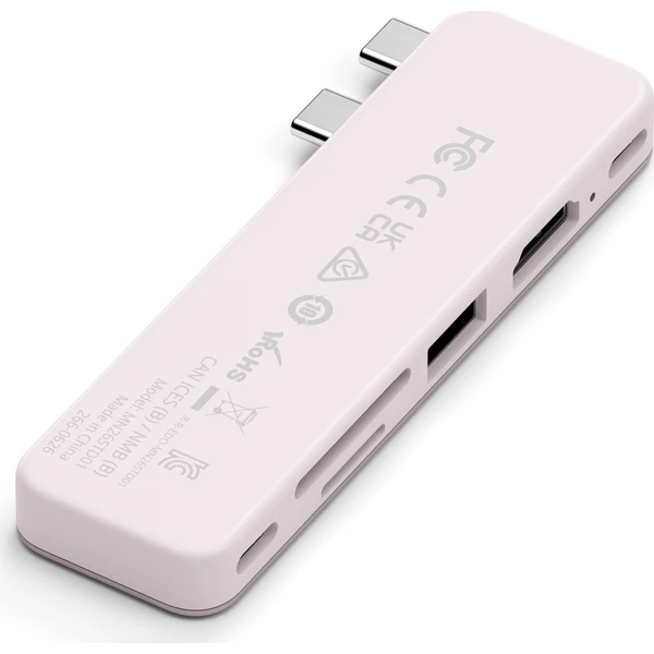Satechi USB-C Snap Hub (MacBook Neo) ruměný - USB huby - Obrázek 478e71c049a2415885b92ac824520746