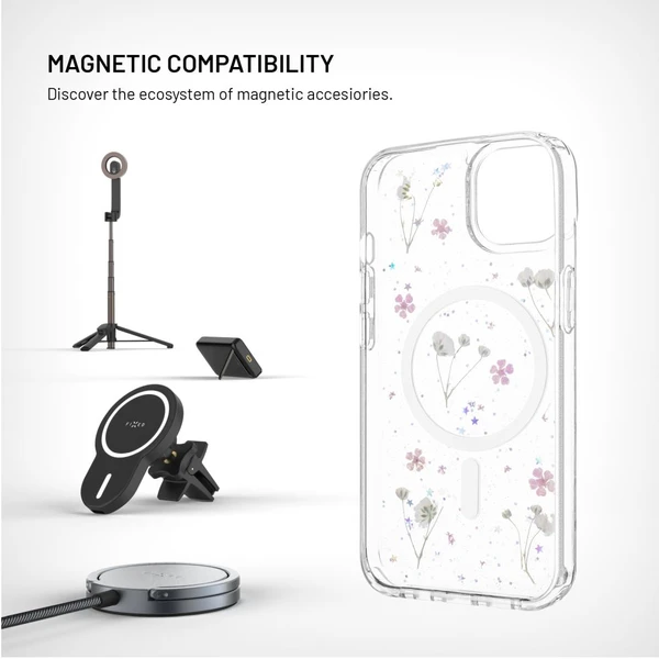 FIXED MagBloom kryt s MagSafe Apple iPhone 13/14 Blush Plum - Pouzdra - Obrázek 479aa6ef1a4c41dd9d6b5b8faa9c6a24