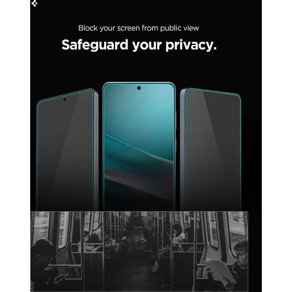 Spigen Glass tR EZ Fit Pro HD (Privacy) sklo Samsung Galaxy S26 čiré (2ks) - Ochranné folie a skla - Obrázek 479b36d5a85644c2bff78b309d20d040