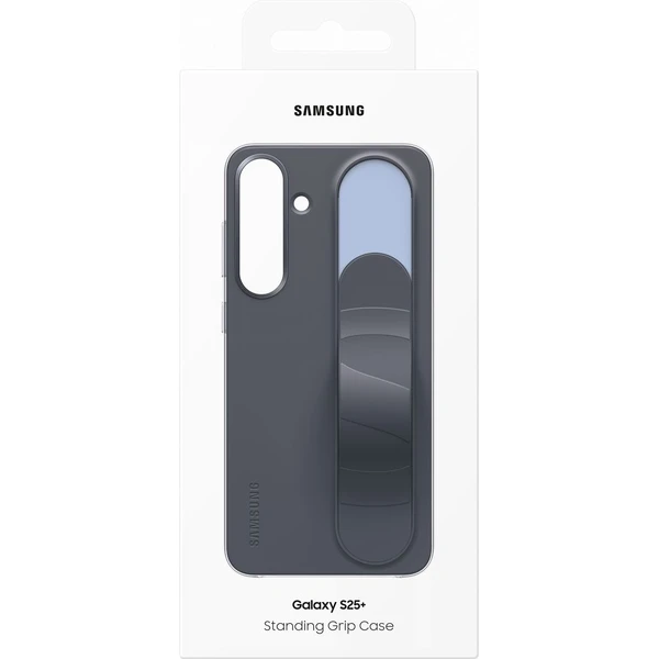 Samsung Standing Grip Case kryt s poutkem Galaxy S25+ černý - Pouzdra - Obrázek 47CC000J01