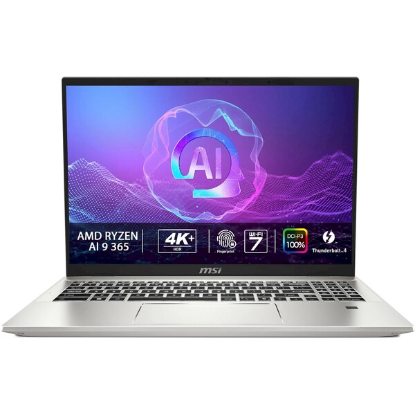 MSI Prestige A16 AI+ A3HMG-023CZ stříbrný Stříbrná