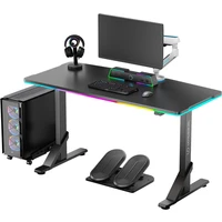 Ultradesk IRON herní stůl černý - Stoly