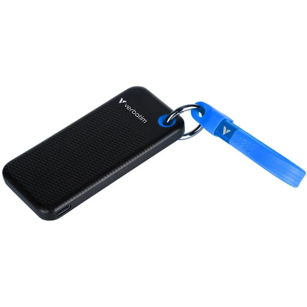 Verbatim Pocket SSD 1TB USB-C černá/modrá - SSD disky - Obrázek 47JD000P01