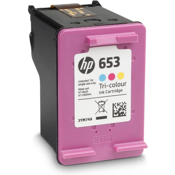HP 3YM74AE č. 653 Vícebarevná originální - Cartridge - Obrázek 47PG100501
