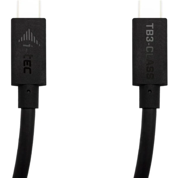 i-tec Thunderbolt 3 Class Cable USB-C/USB-C napájecí kabel 8K 100W 1,5m černý - Kabely a redukce - Obrázek 47TWE00101