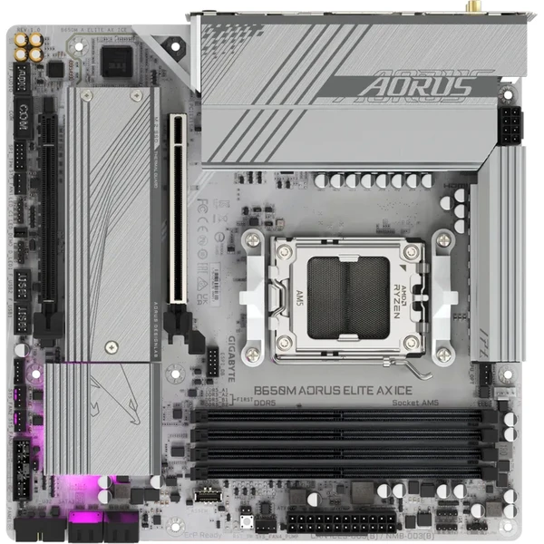 GIGABYTE B650M A ELITE AX ICE - Základní desky - Obrázek 47V5000J01