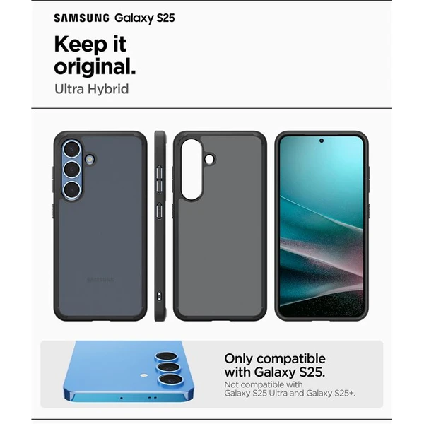 Spigen Ultra Hybrid kryt Samsung Galaxy S25 černý - Pouzdra - Obrázek 47a3a525731d4619bf5d81f13d6529c6
