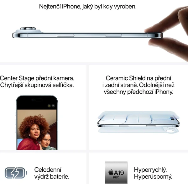 Apple iPhone Air 512GB světle zlatý (Kategorie A) - Mobilní telefony - Obrázek 47aeb48bd6094d4bb77270a7a5801815