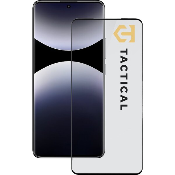 Tactical Glass Shield 5D sklo pro Xiaomi Redmi Note 14 Pro 4G/5G/Poco X7 5G černé
