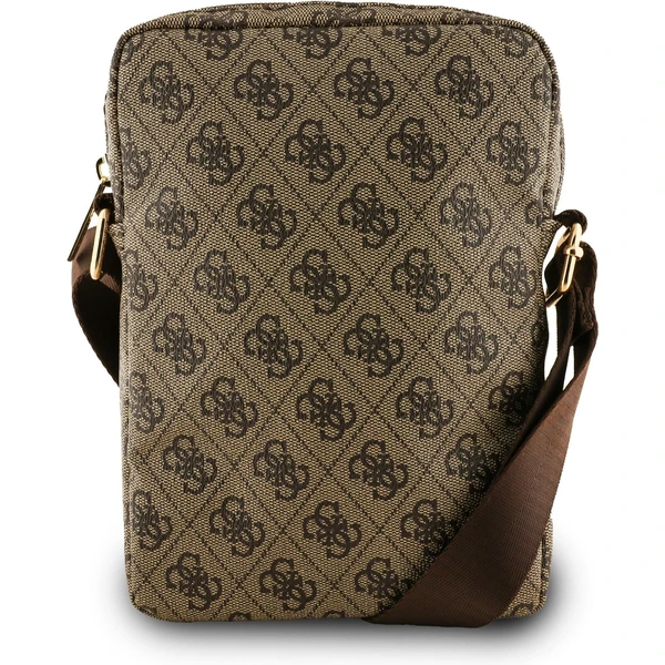 Guess PU 4G Triangle Logo taška 8" hnědá - Pouzdra - Obrázek 47e6fff1da4a4ad89f9acbc6222b6864