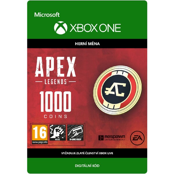 Microsoft APEX Legends - 1000 coins (Xbox One)
