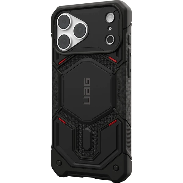 UAG Monarch Pro MagSafe Kevlar kryt iPhone 18 Pro Max/17 Pro Max černý - Pouzdra - Obrázek 481c4ce4a2e6471d952737b4212f3ae1