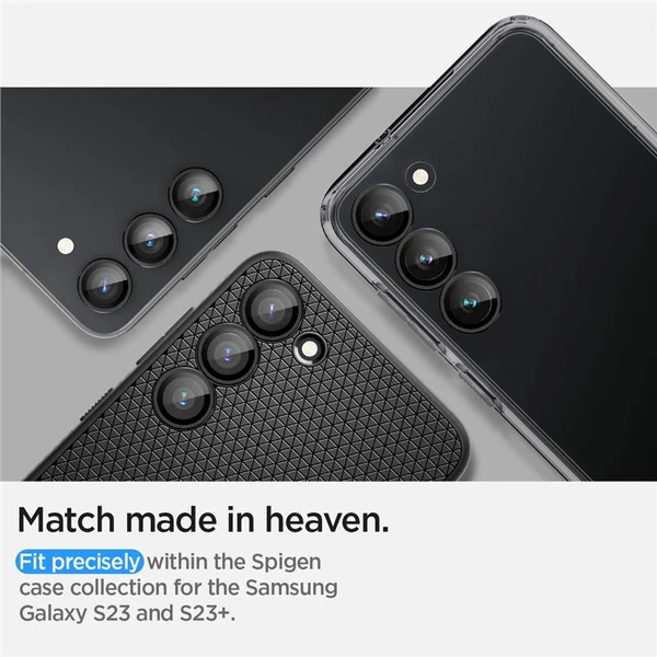 Spigen Glass EZ Fit Optik Pro 2 Pack sada skel Samsung Galaxy S23/S23+/S24 - Ochranné folie a skla - Obrázek 4821000J01