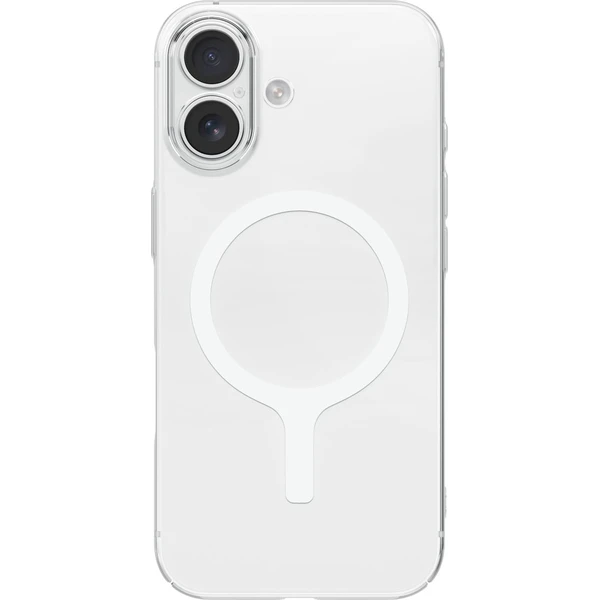 UNIQ Airsuit MagClick MagSafe kryt iPhone 17 Glossy Clear/White - Pouzdra - Obrázek 4831ac6a9c0f43fb8eaa157ae63aba4d