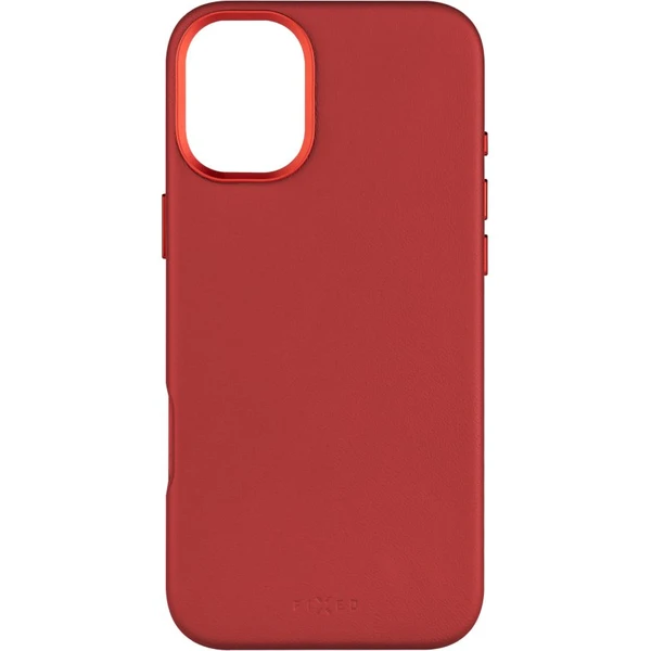 FIXED MagLeather kožený kryt s MagSafe Apple iPhone 16 Plus červený - Pouzdra - Obrázek 4832ae4a26be4d41a756f602cee77590