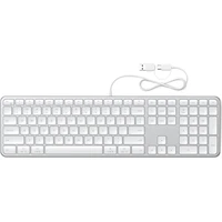 Satechi Slim LX3 drátová klávesnice (US English) stříbrná - Klávesnice