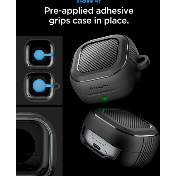 Spigen Rugged Armor pouzdro Samsung Galaxy Buds4 Pro/Buds4, matně černé - Pouzdra - Obrázek 48425e1956304d2e9addc74eb1cfc975