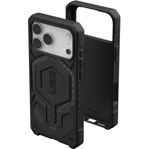 UAG Monarch Pro MagSafe Carbon Fiber kryt iPhone 17 Pro Max černý - Pouzdra - Obrázek 485154dbebf24d49b964b6b0722d3882