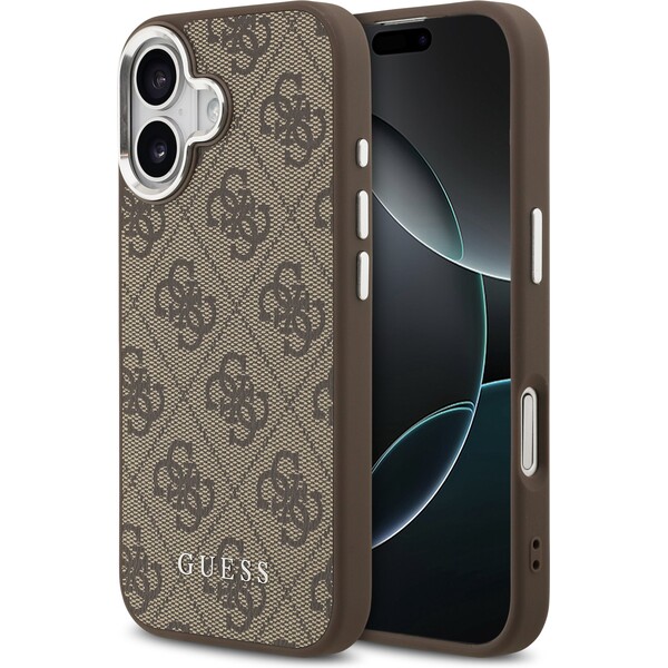 Guess 4G MagSafe kryt iPhone 17 hnědý