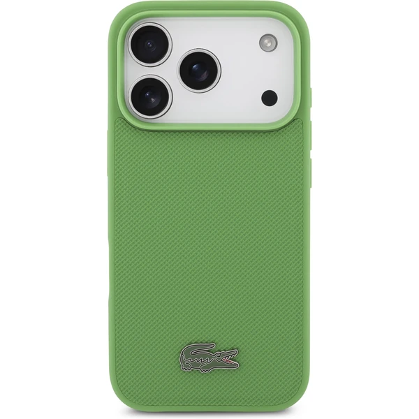 Lacoste Iconic Petit Pique MagSafe kryt + peněženka iPhone 17 Pro zelený - Pouzdra - Obrázek 4891d26d0c2e463c8fa720ae2333fa87