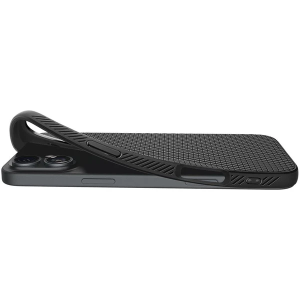 Spigen Liquid Air kryt iPhone 16 Plus matte black - Pouzdra - Obrázek 489a678e68464992a8cbe35ffbe51427