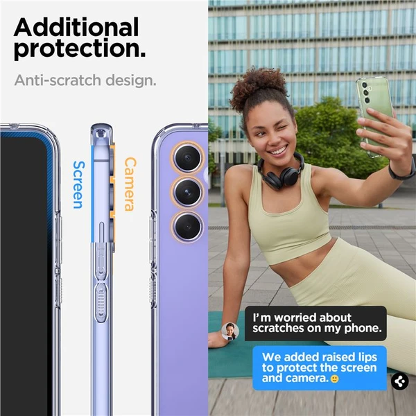 Spigen Liquid Crystal kryt Samsung Galaxy A54 5G čirý - Pouzdra - Obrázek 489ddd8e81054e168e5ee992006541dd