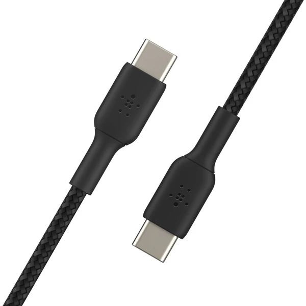 Belkin BOOST Charge Braided USB-C/USB-C napájecí kabel 60W 1m černý - Kabely a redukce - Obrázek 48C9400301
