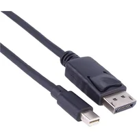 PremiumCord DisplayPort/Mini DisplayPort kabel 3m černý - Kabely a redukce