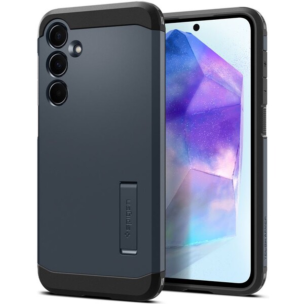 Spigen Tough Armor kryt Samsung Galaxy A55 šedý