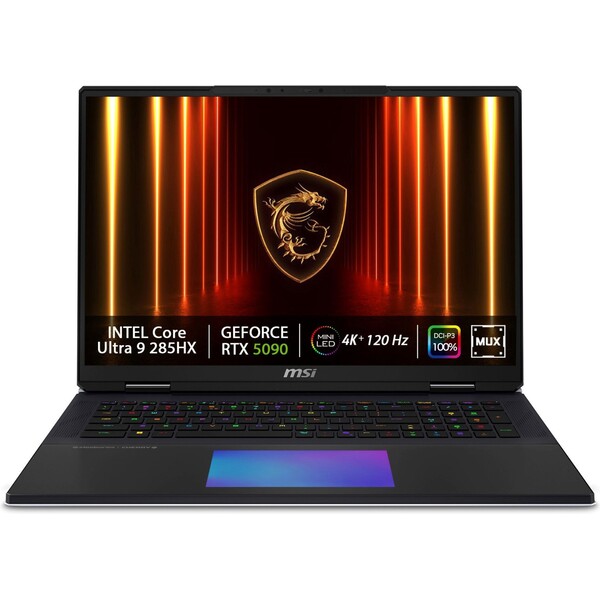 MSI Titan 18 HX AI 9S7-182421-612 Černá