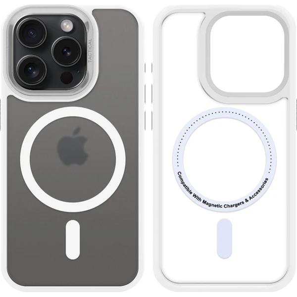 Tactical MagForce Hyperstealth 3.0 MagSafe kryt Apple iPhone 15 Pro Snow White - Pouzdra - Obrázek 48a818012b1b4cf7a62db1639f688d8a