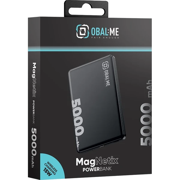 OBAL:ME MagNetix Powerbanka 5000mAh černá - Powerbanky - Obrázek 48b957edb00d471690b3388ac3040560