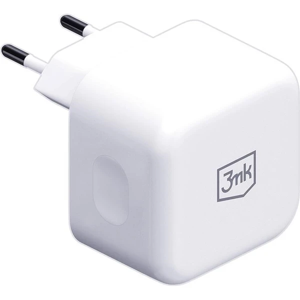 3mk Hyper Charger 35W síťová nabíječka, GaN, 2x USB-C (PD) bílá - Nabíječky - Obrázek 48ba2349f7784a1ea0f677d2c59e76f3