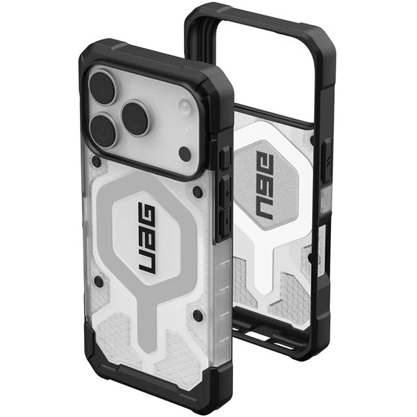UAG Pathfinder Clear Magsafe kryt iPhone 17 Pro čirý/stříbrný - Pouzdra - Obrázek 48d8c3a629154b61b0c038af513d9895
