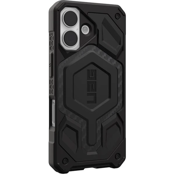 UAG Monarch Pro MagSafe Carbon Fiber kryt iPhone 17 černý - Pouzdra - Obrázek 490c996a5ce840f7bc74a0c9353e0da6