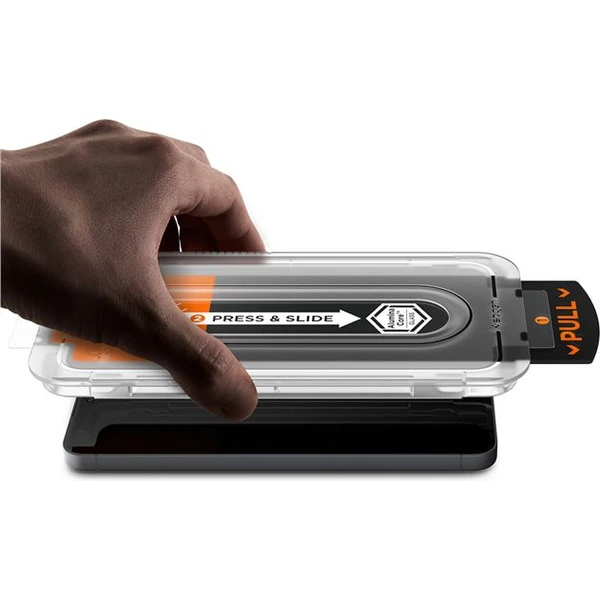 Spigen Glass tR EZ Fit Pro HD sklo Samsung Galaxy S25 FE čiré (1 ks) - Ochranné folie a skla - Obrázek 4910a291a0144953b0dc4c34ccc92517