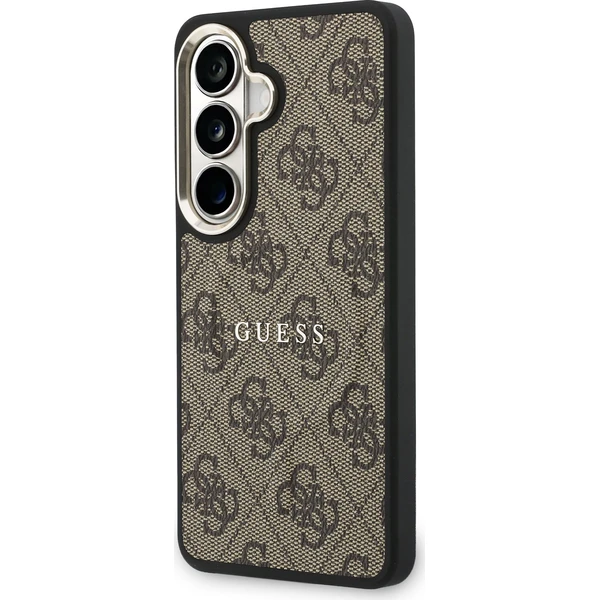 Guess PU Leather 4G Gold Frame Magnetic kryt Samsung Galaxy S26+ hnědý - Pouzdra - Obrázek 492039bcb4dd4219b553634a47d4c461