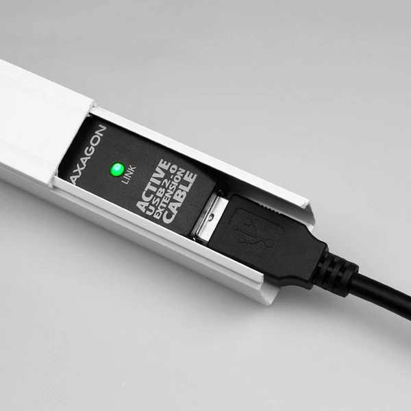 AXAGON ADR210 USB 2.0 aktivní prodlužovací / repeater kabel 10m - Kabely - Obrázek 493V000501
