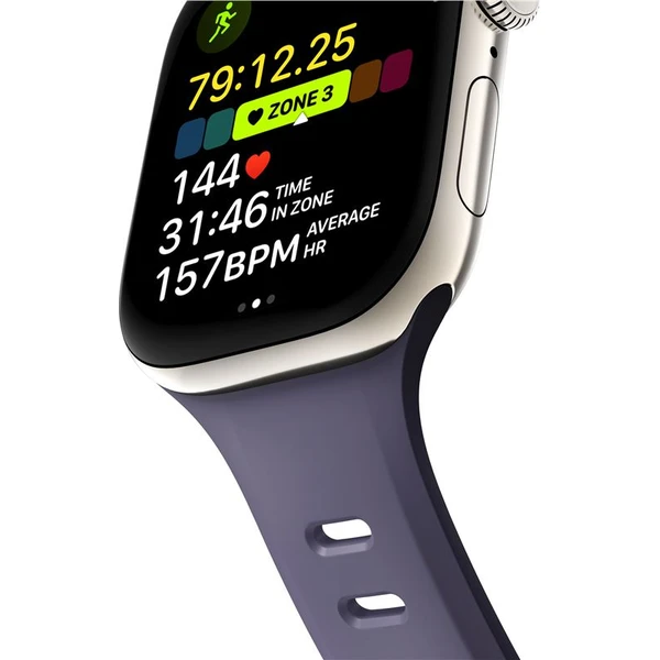 Nomad Tempo Band FKM řemínek Apple Watch 45mm/46mm purple - Řemínky - Obrázek 493b5fc2c18945af986b3723c9e822e6