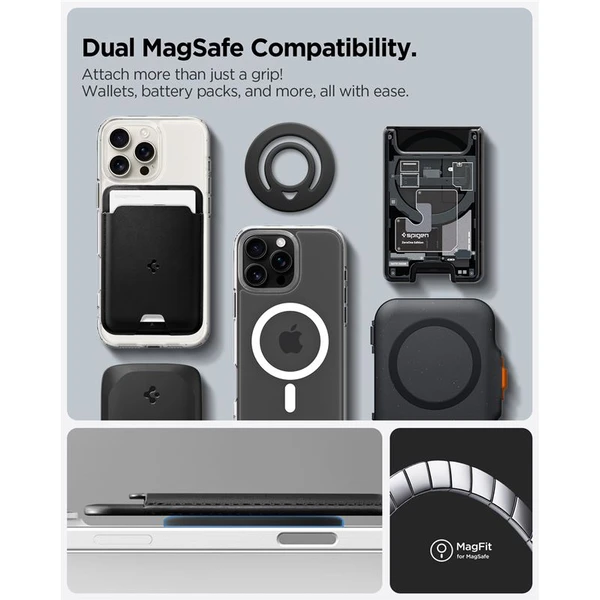 Spigen Dual Pop MagSafe Holder držák na telefon černý - Držáky - Obrázek 4943c2d8a982459c8e84a8f81099fdc2