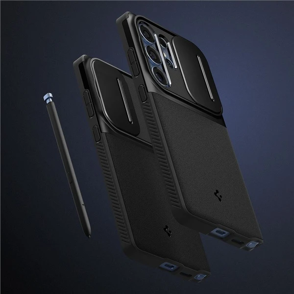Spigen Optik Armor kryt Samsung Galaxy S25 Ultra černý - Pouzdra - Obrázek 494bc73de22f4d6dbd6caa9656a7cfe3