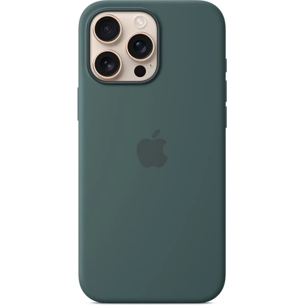 Apple silikonový kryt s MagSafe na iPhone 16 Pro Max jezerně zelený - Pouzdra - Hlavní obrázek