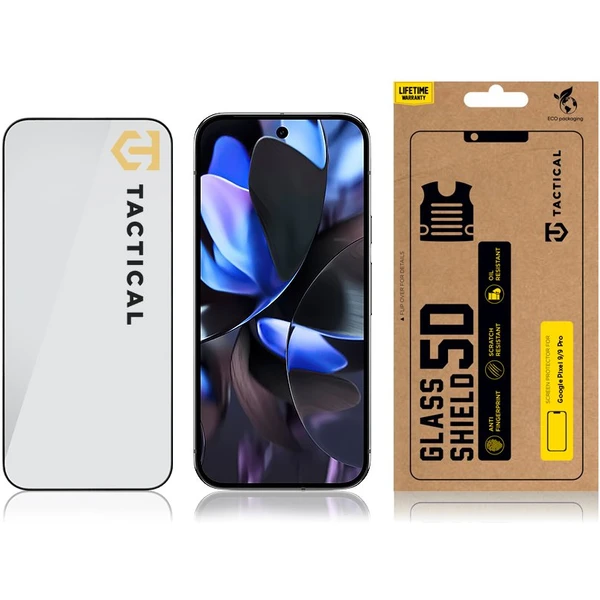 Tactical Glass Shield 5D sklo pro Google Pixel 9/9 Pro černé - Ochranné folie a skla - Obrázek 4982fe2465e34d9594fec4ea72076b84