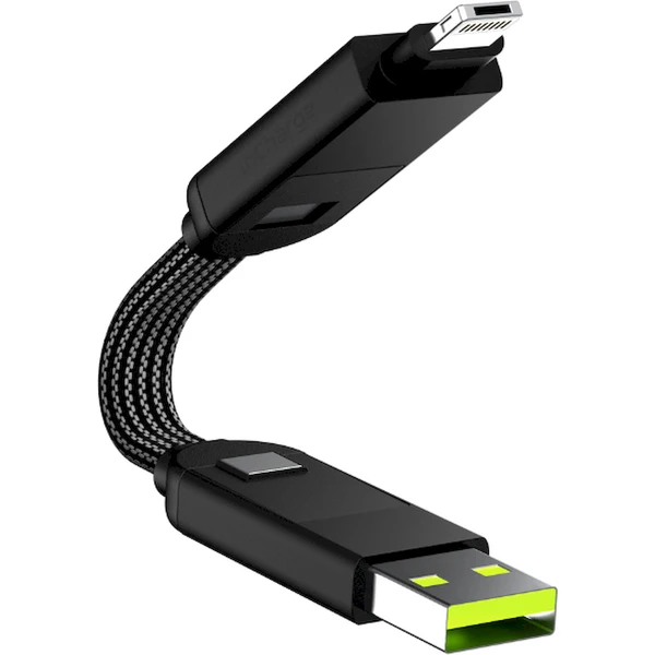 Rolling Square inCharge X 6v1 napájecí kabel 100W 0,14m černý - Kabely a redukce - Obrázek 498K000K01