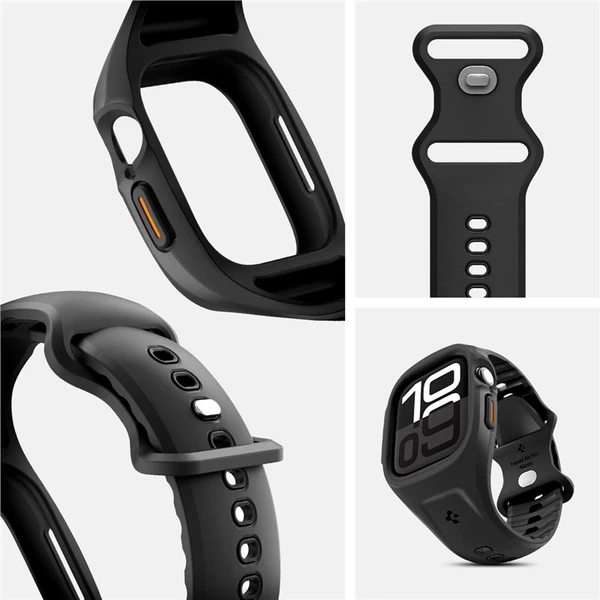 Spigen Liquid Air Pro kryt s řemínkem Apple Watch 10/11 (46mm) černý - Pouzdra - Obrázek 49909bbe1f2f4746bee536f8cf6b2dd4
